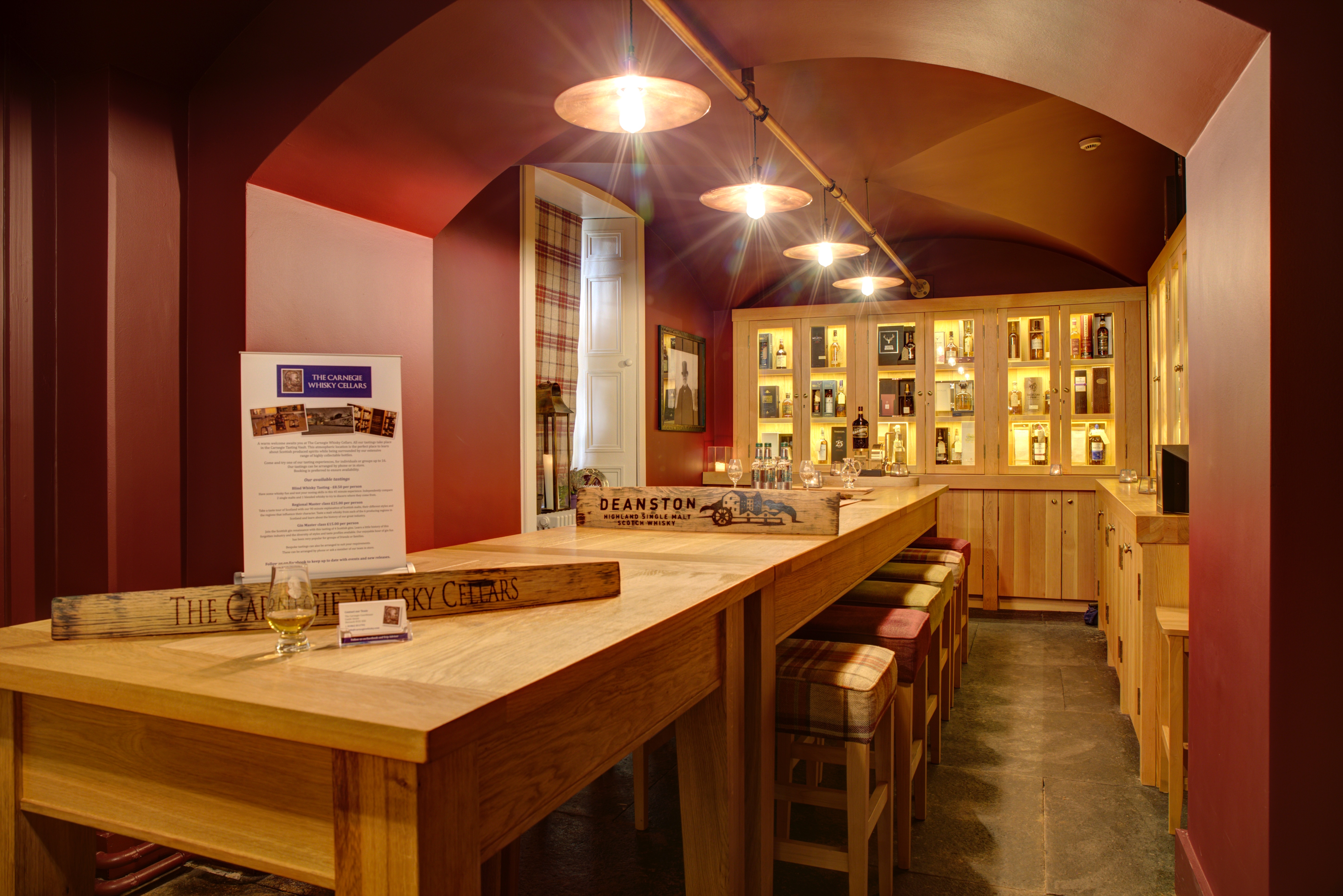 Official Gift Vouchers for Carnegie Whisky Cellars , Dornoch